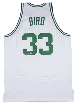 Larry Bird Signed Boston Celtics Home Jersey (UDA)